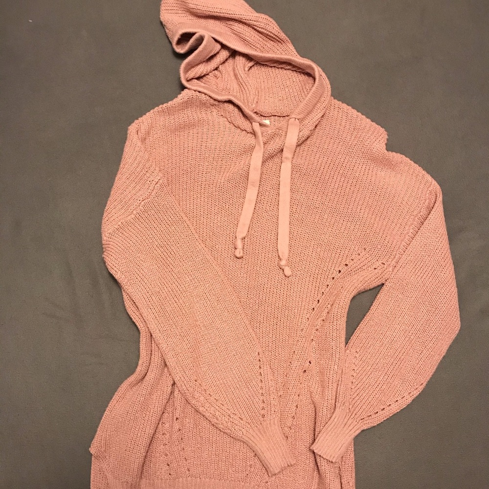 American Eagle Hooded Tunic Sweater